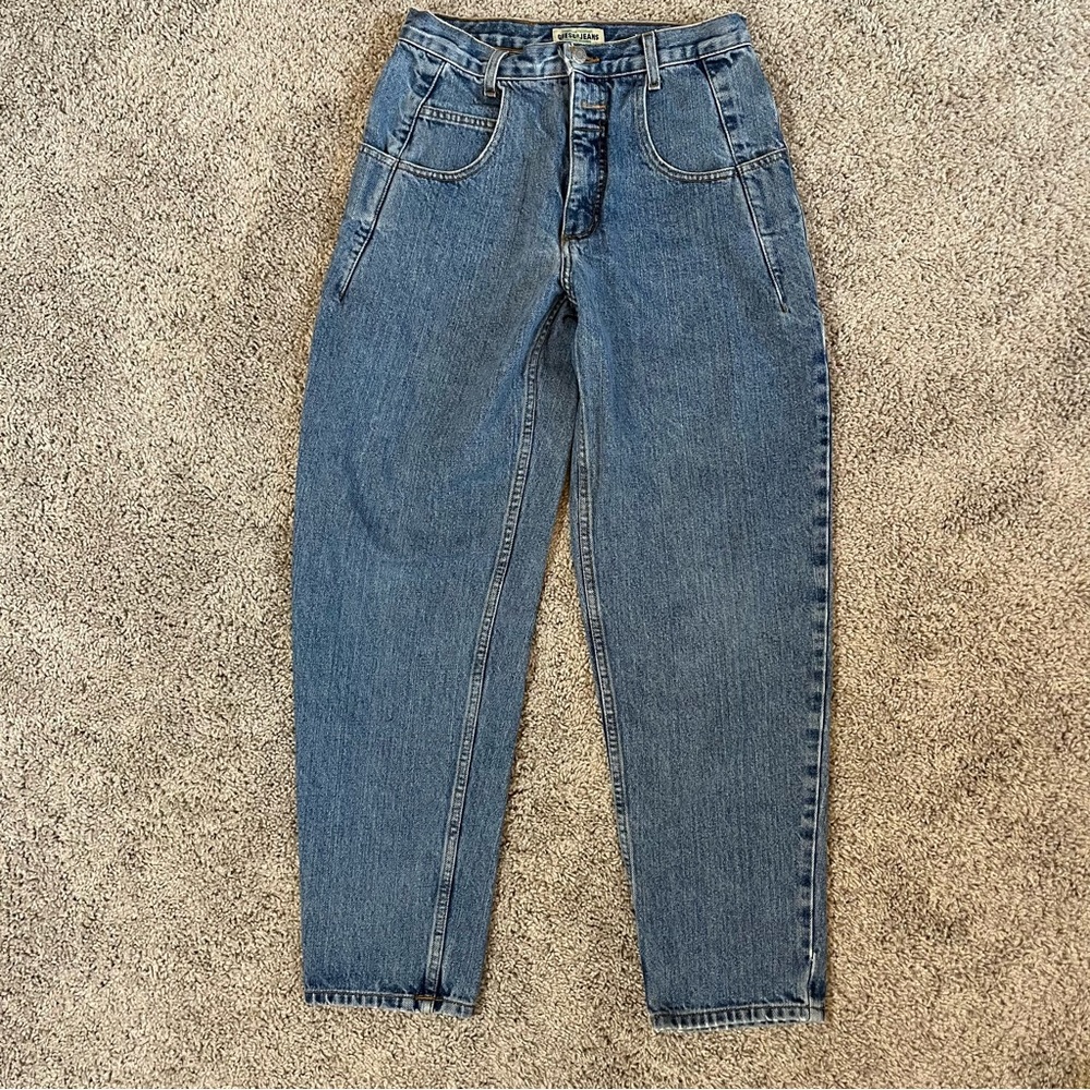 VINTAGE GUESS JEANS MADE IN USA SIZE 29 x 30